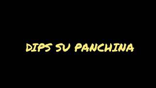 WORKOUT OUTDOOR – Dips su panchina